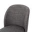  Chaise de salle à manger en gris clair