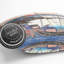 Boat At Sunset Square Throw Cushion-56280138