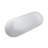 67-Inch Solid Surface Stone Resin Oval Shape Soaking Bathtub With Overflow For The Bathroom