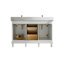 Ensemble de meuble-lavabo double 54 po Fredy-1940362083