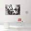 Graph Fire - Wrapped Canvas Print-209442225