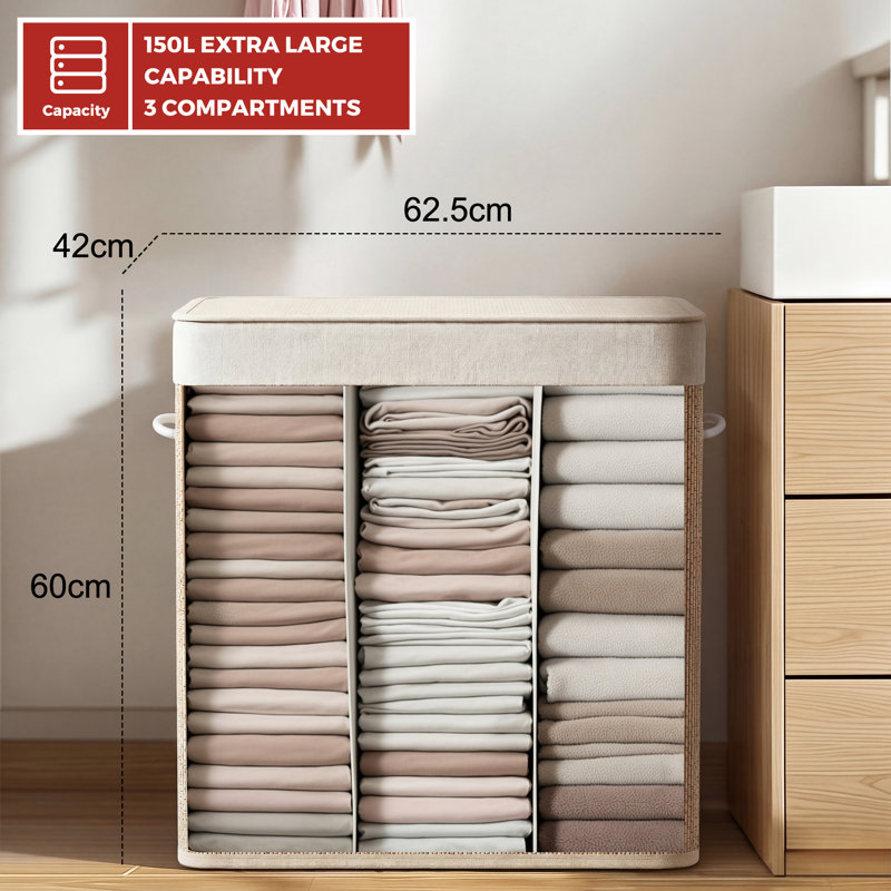 Bamboo Laundry Hamper
