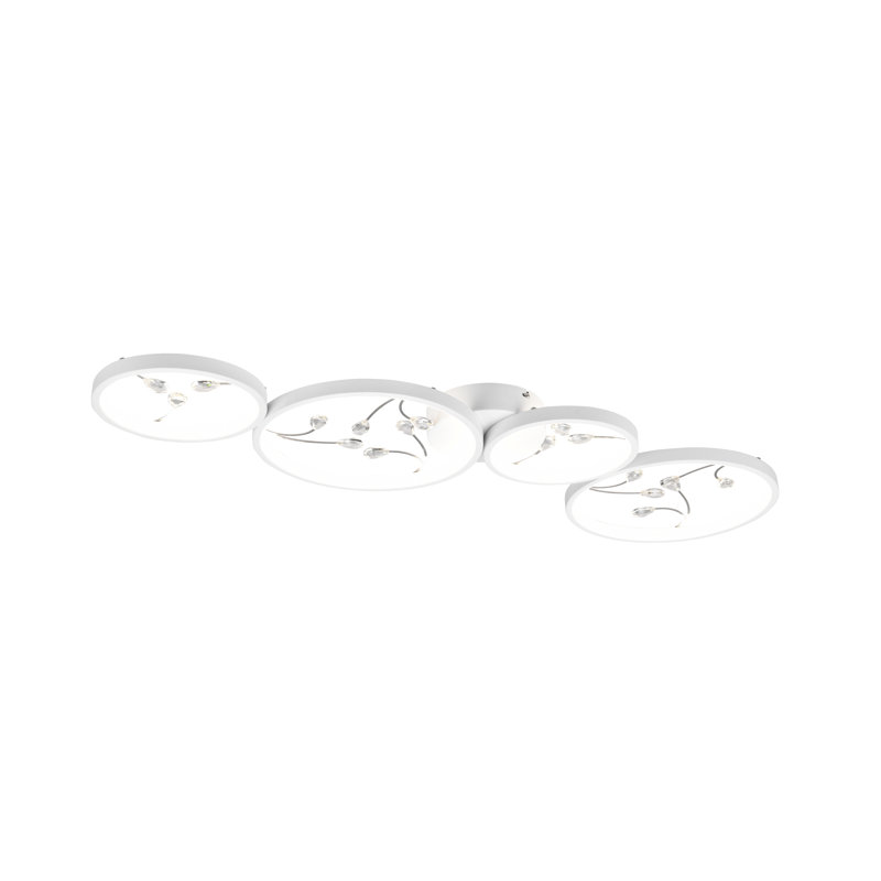 Aizaan 1-Light 95.5cm LED Flush Mount