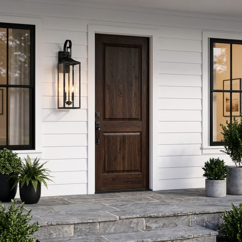 Baltzell 25"H 2-Light Outdoor Wall Light