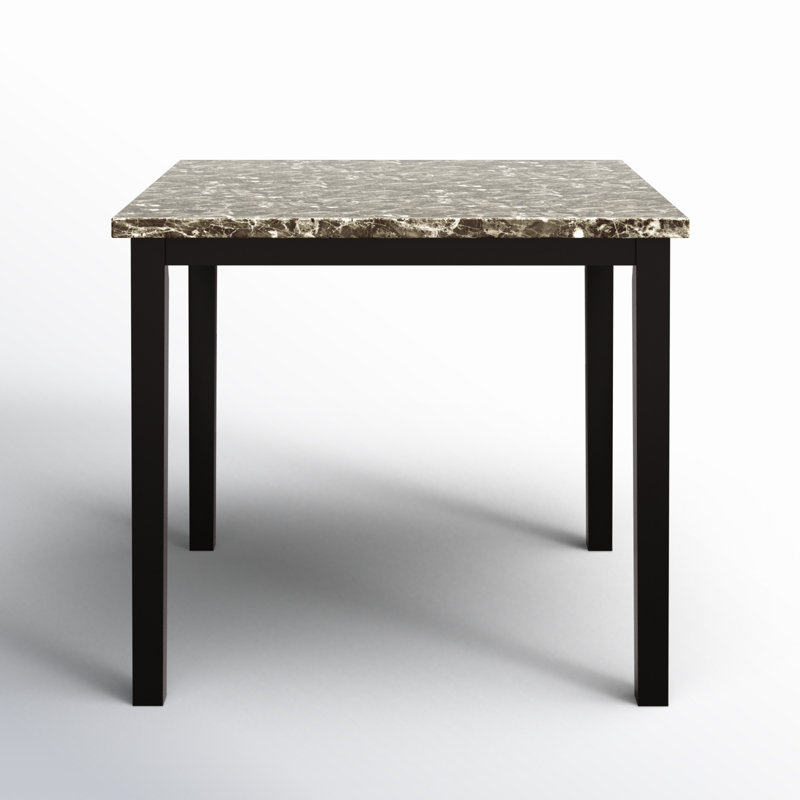 Apinya Dining Table, Brown, 36"H x 42"L x 42"W