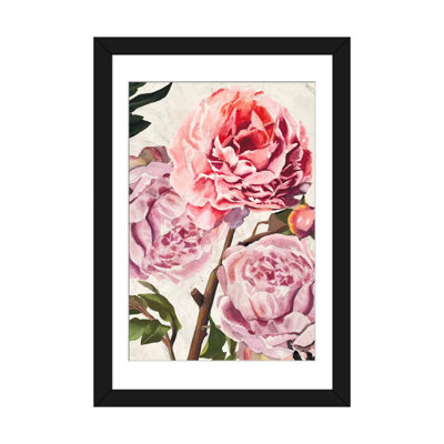Colossal floral, impression sur toile tendue