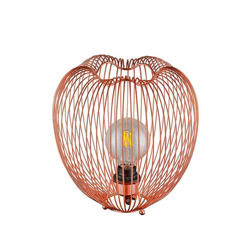 Marez Metal Table Lamp, Copper