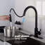 Robinet de cuisine tactile avec douchette extractible-121209944