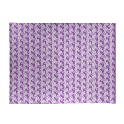 Tapis rose clair/gris clair classic skyscrapers