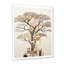 «Baobab Tree Beige Minimalisme IV», reproduction d'art sur toile-97170296-97170301