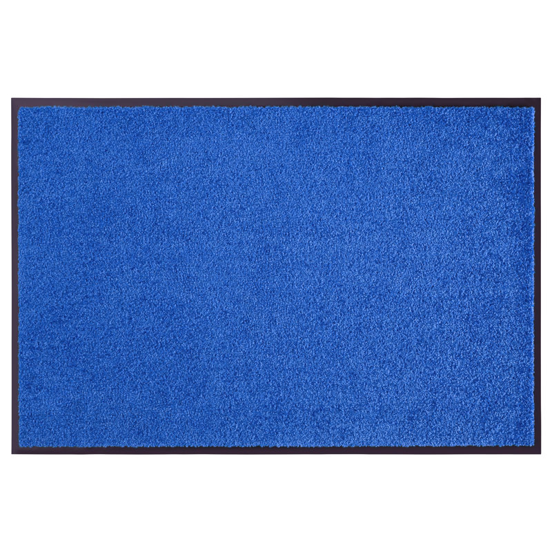 Wash & Clean Doormat, Blue, 120cm W x 180cm L