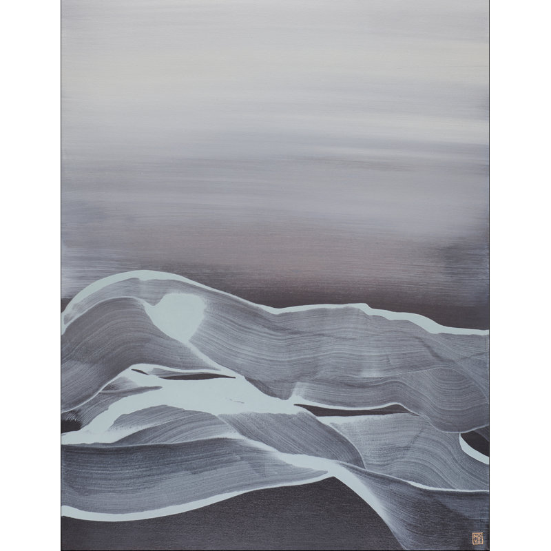 Novi Lim " Like Velvet " by Novi Lim, 32" H x 24" W, Wrapped Canvas