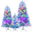Ensemble d'arbre de Noël 3 pièces avec lumières DEL