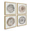 Anneaux du temps, ensemble de 4 impressions sur toile-109267963-109267971