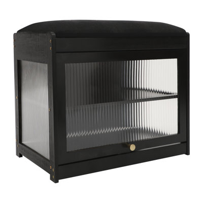 4 Pairs Entryway Shoe Storage Bench