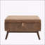 Banc de rangement de table basse Mid-Century moderne, assemblé, multifonctionnel pour le salon et le vestibule