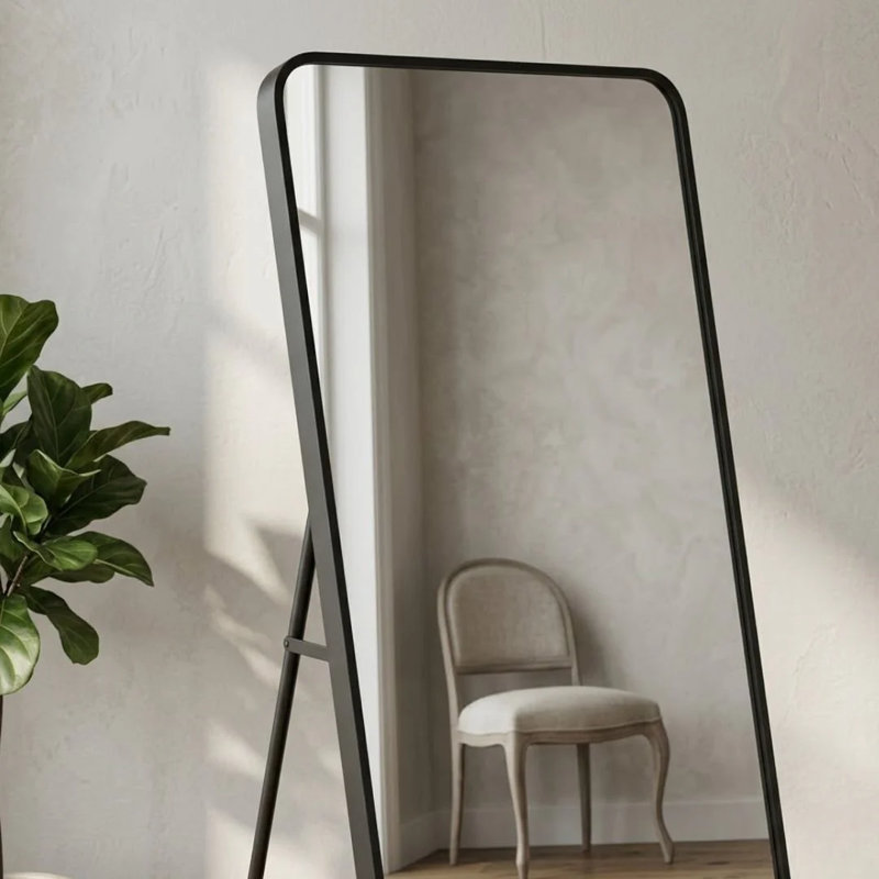 Rectangle Freestanding Full Length Mirror