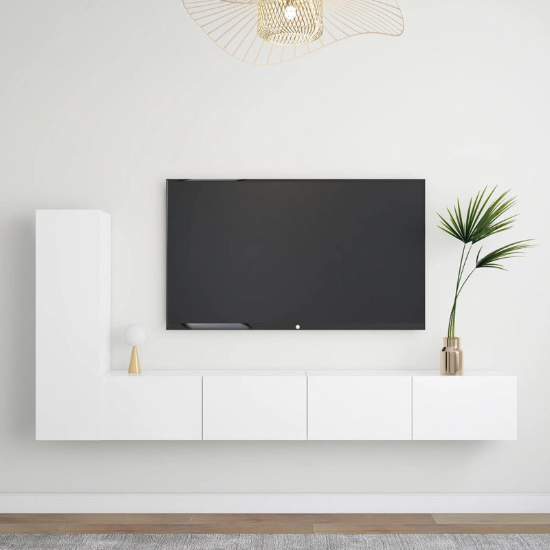 Blackert Unfinished Entertainment Centre for TVs up to 88", White