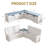 Kitchen Breakfast Nook Bench, L Shaped Bench,backless Corner Bench Nook With Storage,for Entryway,dining Room,kitchen-289527245-289527251