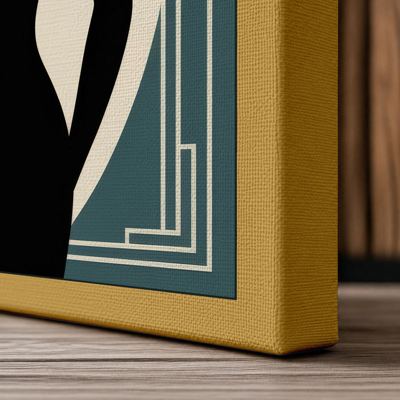 Print, 24x16 - 61.0 x 40.6 cm, Ochre Border