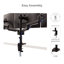 Bras pour écran plat triple Finumes Platinum Series