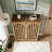 6-Tier Shoe Cabinet Entryway Shoe Storage Rack With Airy Doors