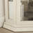 69.5" Lighted Glass Corner Curio Cabinet With Display And Adjustable Shelving-852861231