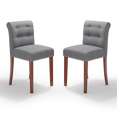 Jagoda 50cm H Upholstered Wing Back Side Chair