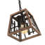  Luminaire suspendu campagnard à 1 lumière (ensemble de 2)