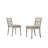 Aquina 4 - Person Pedestal Dining Set