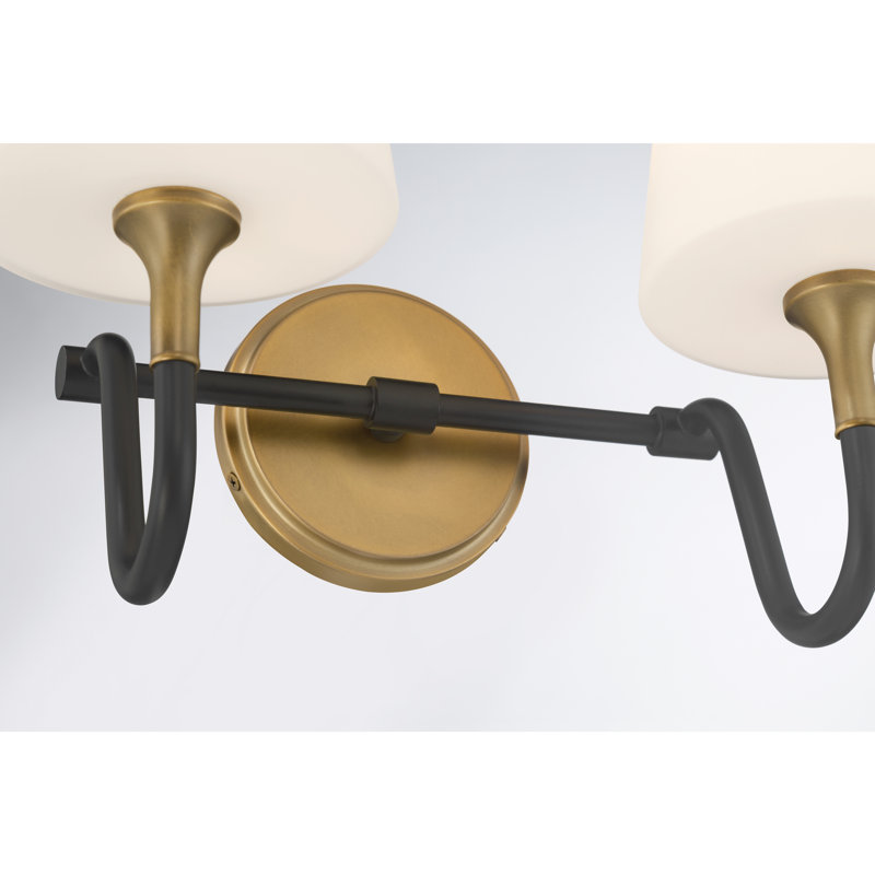 Meuble-lavabo 2 lumières 15 po Brienne, H 10,75 po x l 15 po x P 9 po, Deux lumières