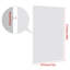 Miroir surdimensionné de 48 po x 32 po avec cadre en aluminium blanc, caractéristique résistante, installation simple pour la chambre à coucher, le salon, la salle de bain, montage large de 48 po x 32 po-650784743-650784750