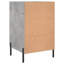 Mevsud 40cm W Iron Bedside Table-891892883