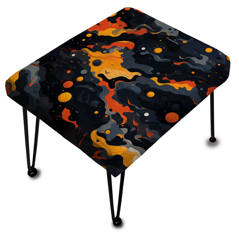 Cosmic Camo Odysseus - Repose-pieds rectangulaire abstrait