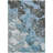 Machine Washable Indoor/Outdoor Xhevrie Blue Rug-632245648