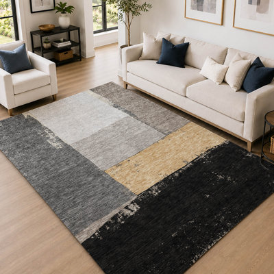 Tapis moderne lavable à la machine Premium