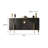 Simple Wooden Black Large Storage Sideboard