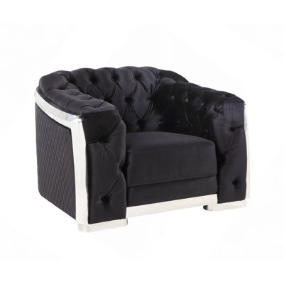 Fauteuil en velours