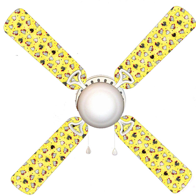 Ventilateur de plafond 4 pales 42 "
