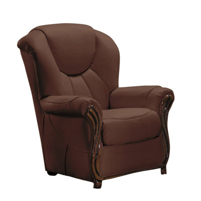 Kirkendall Faux Leather Armchair