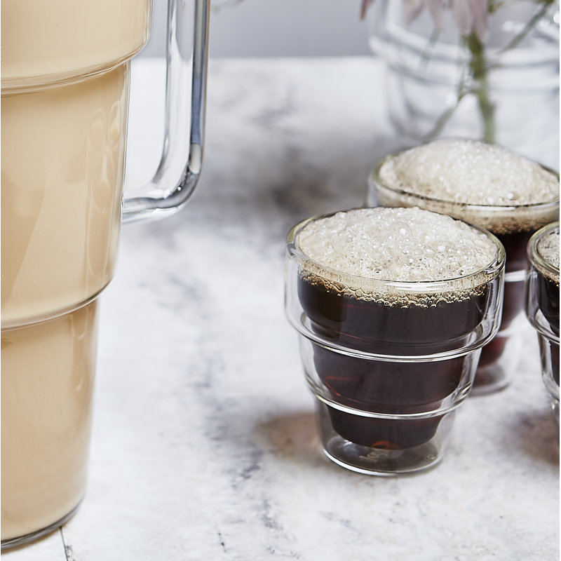 Tasses à espresso en verre JoyJolt Pila, 2
