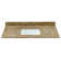 49'' Granite Single Bathroom Vanity Top with Sink
