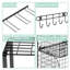 Garage Shelf Wall Mounted With Wire Baskets