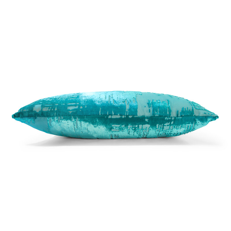 Brushstroke Mini Rectanlge Pillow Cover & Insert (Set of 2), Aruba