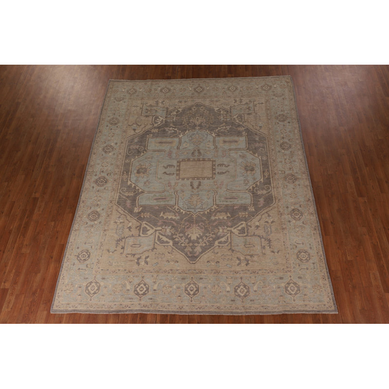 Vegetable Dye Oushak Turkish Area Rug