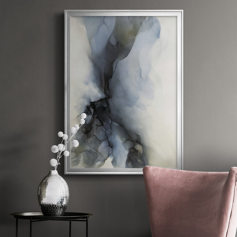 " Low Tide " Print, 30.5" H x 22.5" W x 1" D, Silver