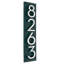 Floating Modern 3" Number Vertical Address Plaque (4 Digits)-435911318-435907216-435905979