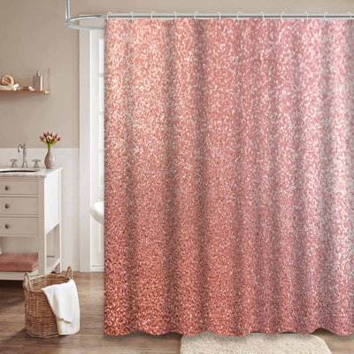Rideau de douche Rose