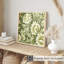 «Botanical William Morris Style Damask», reproduction d'art classique sans cadre-1432168794