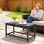 Rectangular Outdoor Coffee Table , 80cm cm W 40cm cm D